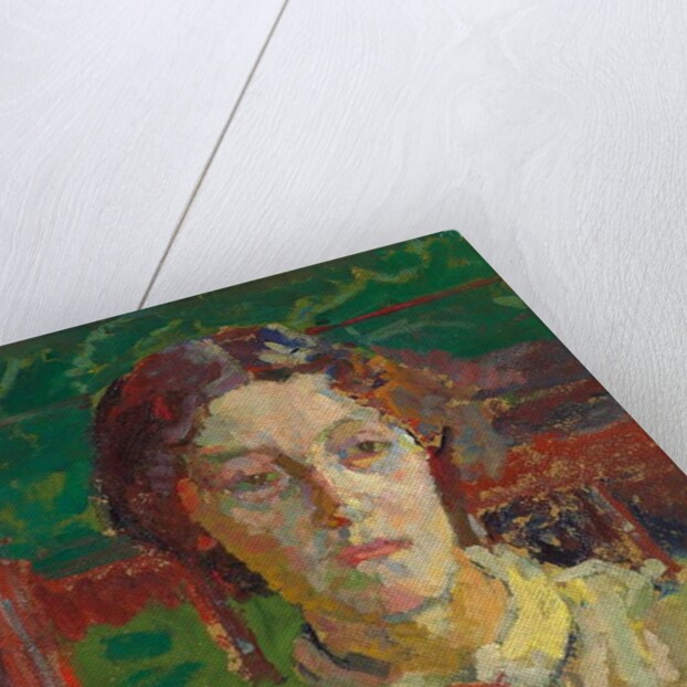 Portrait of Mrs Whelan, c. 1912-3 by Harold Gilman