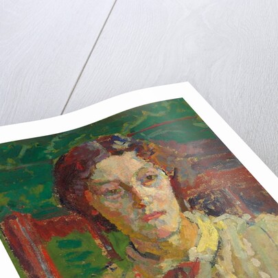 Portrait of Mrs Whelan, c. 1912-3 by Harold Gilman