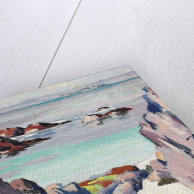 Staffa and Rhum from Iona, by Francis Campbell Boileau Cadell