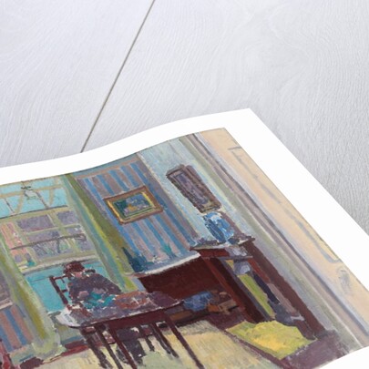 Interior of room at 6 Cambrian Road, Richmond, 1914 by Spencer Frederick Gore