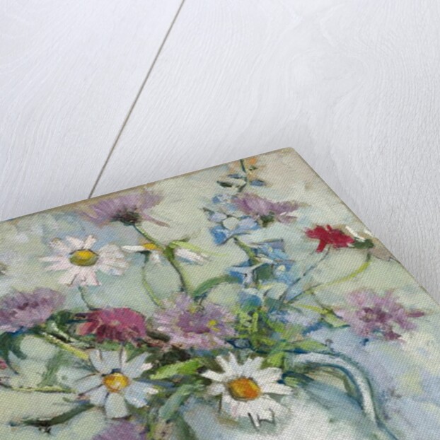 Summer Flowers in a Jug by Anne Redpath