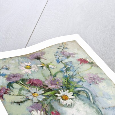 Summer Flowers in a Jug by Anne Redpath