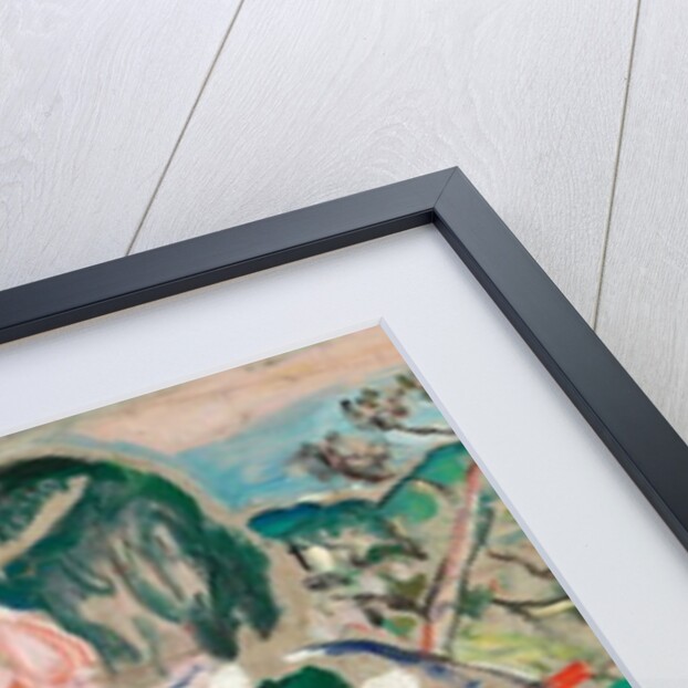 Girl in a shawl, by George Leslie Hunter