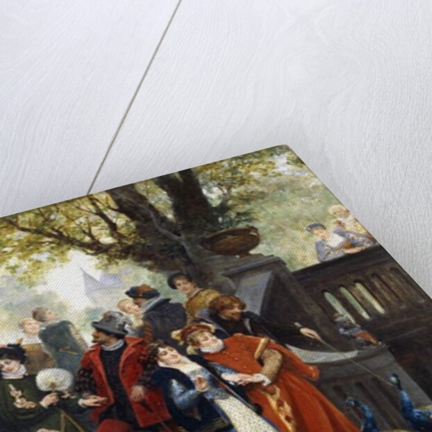 In the Park by Jules Arsene Garnier