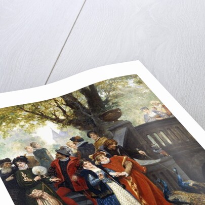 In the Park by Jules Arsene Garnier