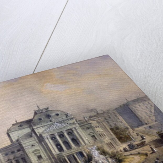 Volks Theater, Vienna by Johann Wilhelm Frey