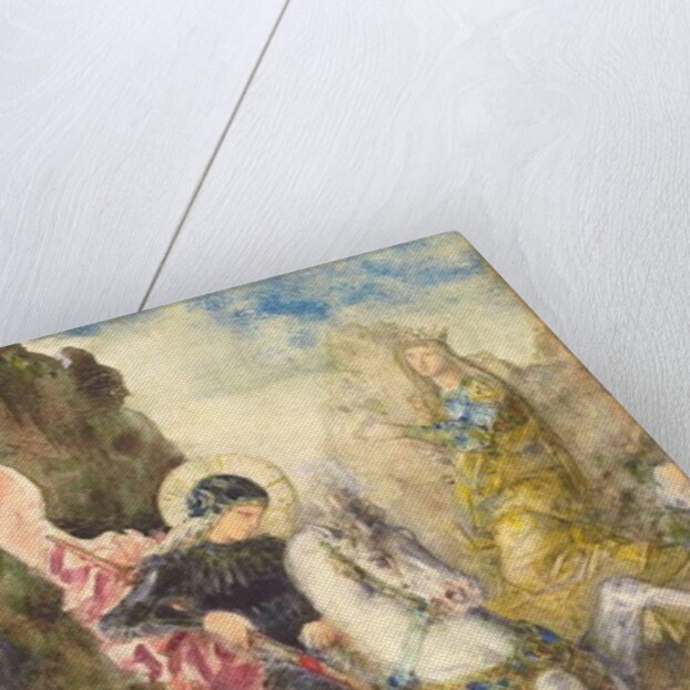 St. George and the Dragon, 1869 by Gustave Moreau