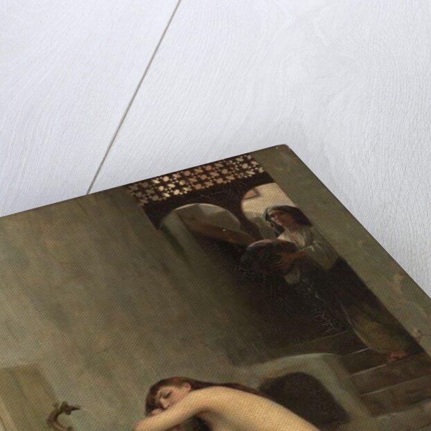 Repos au bain, 1888 by Theodore Jacques Ralli