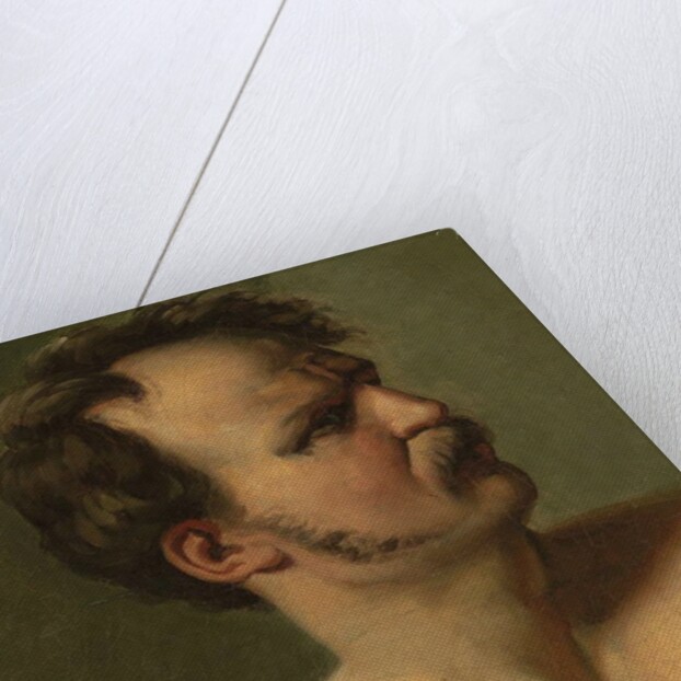 Study of a Man in Profile, c.1812 by Theodore Gericault