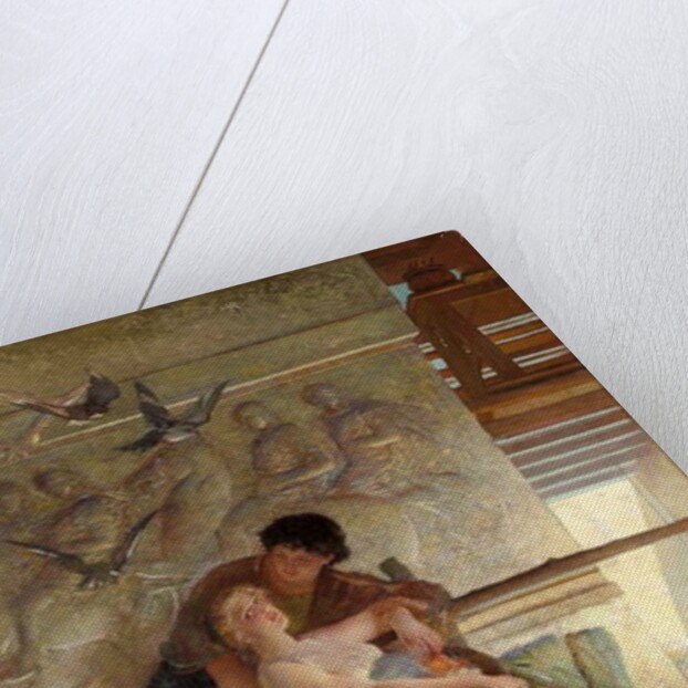 Under the Temple Eaves by Edwin Howland Blashfield