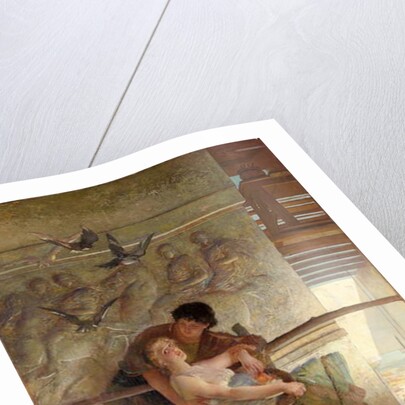 Under the Temple Eaves by Edwin Howland Blashfield