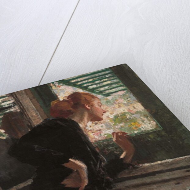 Lady at a Window by Vicenzo Irolli
