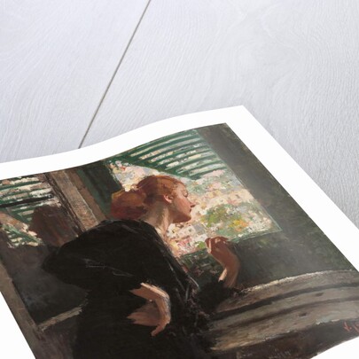 Lady at a Window by Vicenzo Irolli