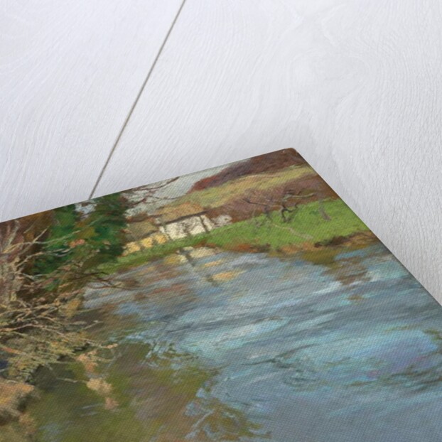 A Stream in Spring by Fritz Thaulow