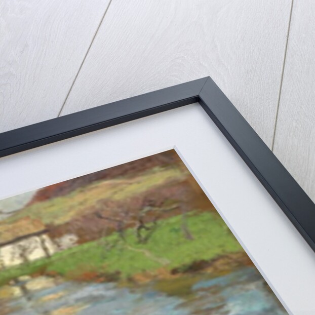 A Stream in Spring by Fritz Thaulow