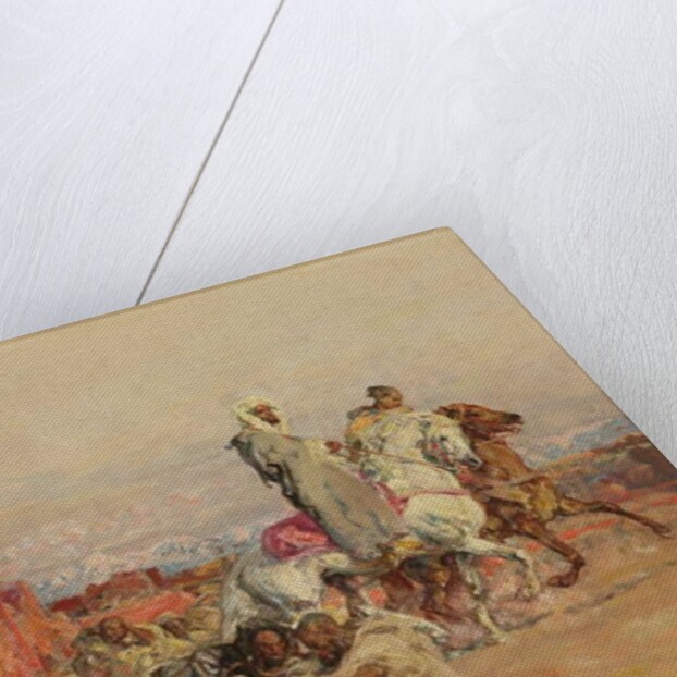 A Group of North African Horsemen, 1928 by Henri Emilien Rousseau