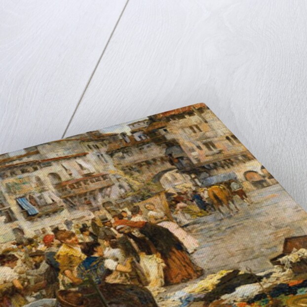 A Market in Granada by Jose Fernandez Alvarado