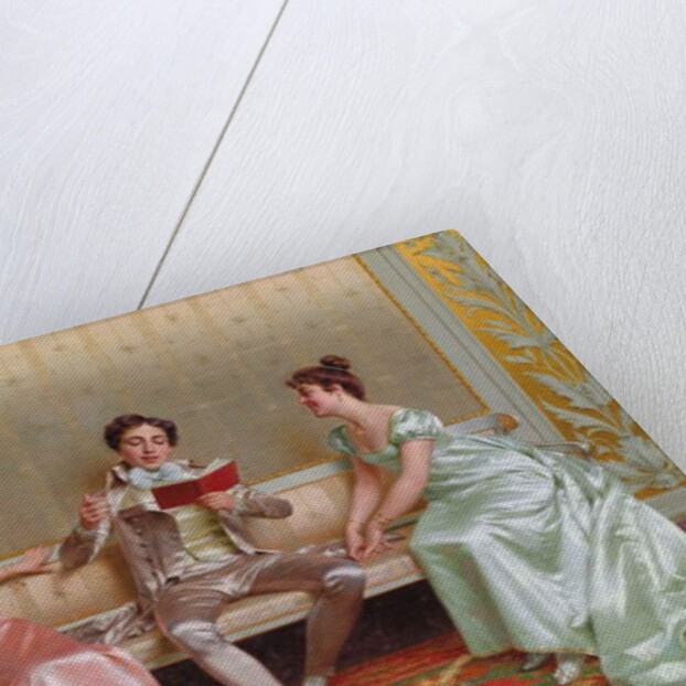 The Reading by Vittorio Reggianini