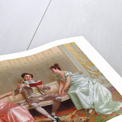 The Reading by Vittorio Reggianini