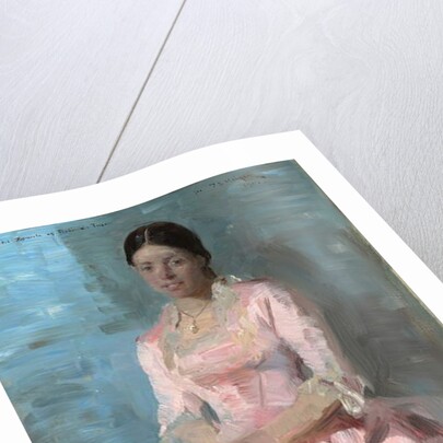 Portrait of Frederikke Tuxen, 1882 by Peder Severin Kroyer