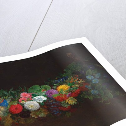 A Magnificent Garland of Fruit and Flowers, 1840 by Johan Laurents Jensen