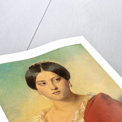 Portrait of an Italian Girl by Franz Xaver Winterhalter