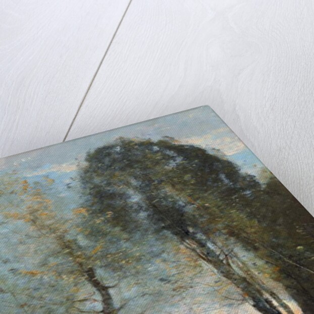 Peasant Woman Collecting Wood, Italy, c. 1870-2 by Jean Baptiste Camille Corot