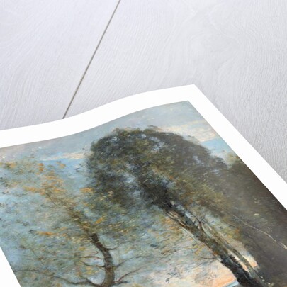 Peasant Woman Collecting Wood, Italy, c. 1870-2 by Jean Baptiste Camille Corot