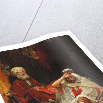 Alnaschar's Fortune, Arabian Nights, 1879 by William Ewart Lockhart