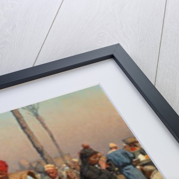 Market in Lower Egypt by Leopold Karl Muller