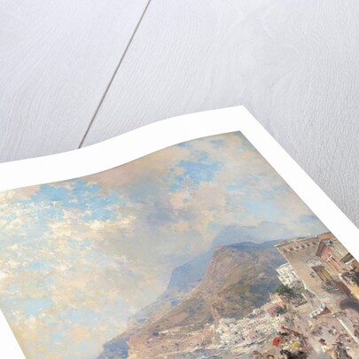 Gulf of Salerno, Amalfi, by Franz Richard Unterberger