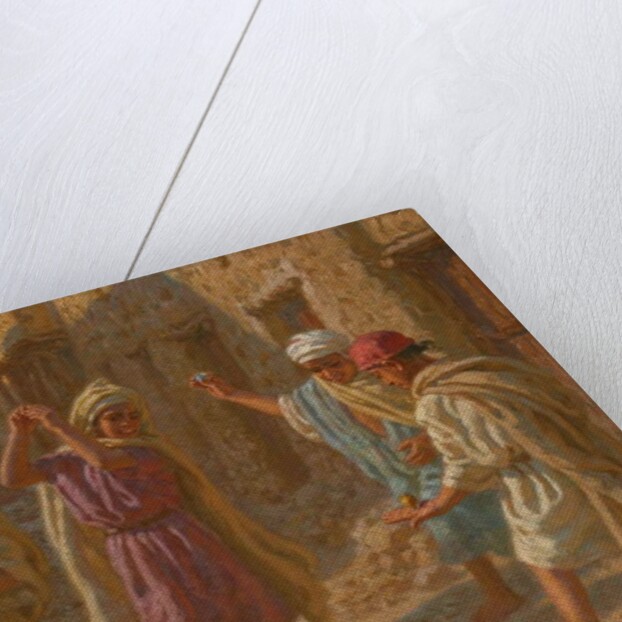 Game of Spinning Tops; Le jeu de toupies, c.1924 by Alphonse Etienne Dinet