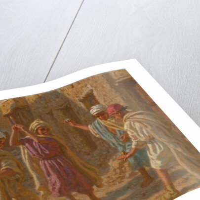 Game of Spinning Tops; Le jeu de toupies, c.1924 by Alphonse Etienne Dinet