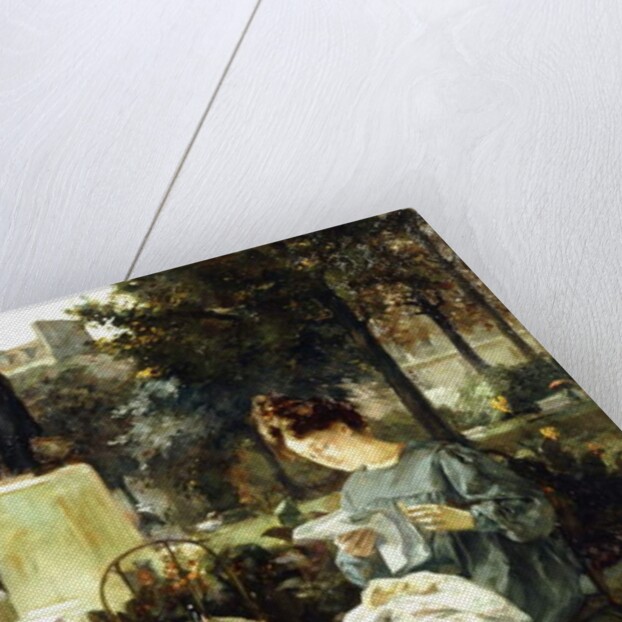 Afternoon in the Luxembourg Gardens by Victor Marec