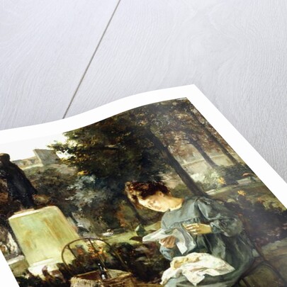 Afternoon in the Luxembourg Gardens by Victor Marec