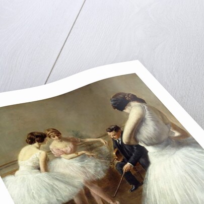 The Ballet Lesson, 1914 by Pierre Carrier-Belleuse
