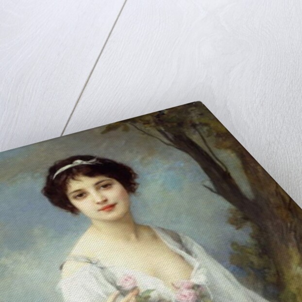 The Pink Rose, by Charles Amable Lenoir