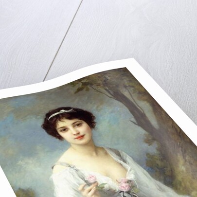 The Pink Rose, by Charles Amable Lenoir