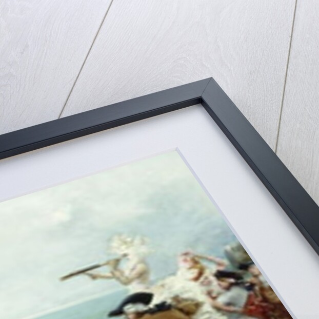 Elegant Figures Watching the Regatta, 1889 by Georges Clairin