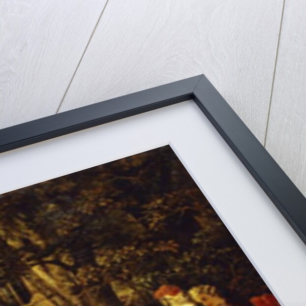Wedding Party in the Garden of Fontainebleau by Carl Herpfer