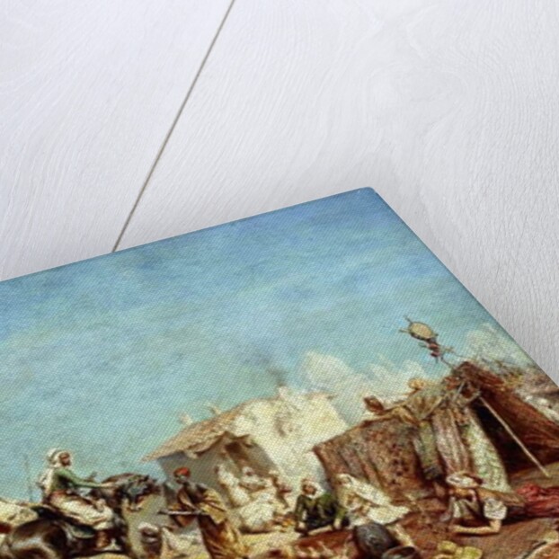 An Arab Encampment by Alberto Pasini