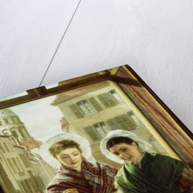 At My Window, Boulogne, 1872 by William Powell Frith