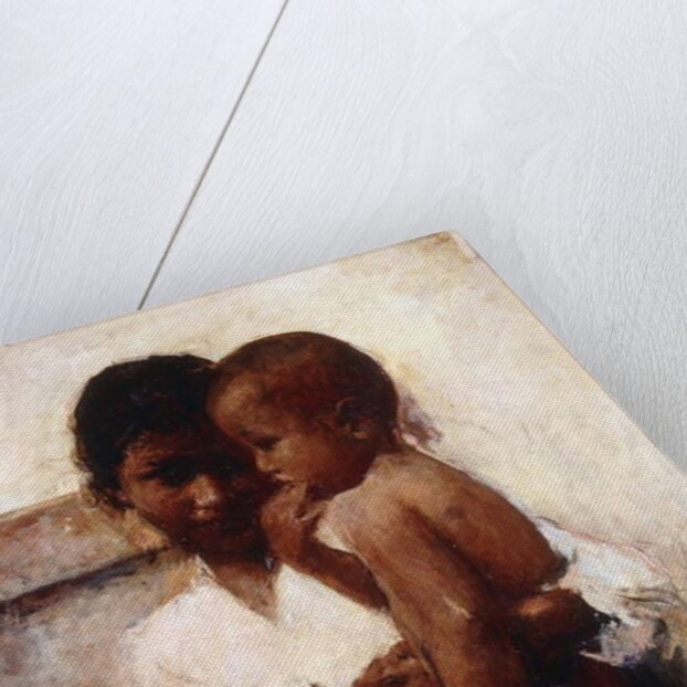 Affection, a Javanese Beauty Holding a Child by Romualdo Locatelli