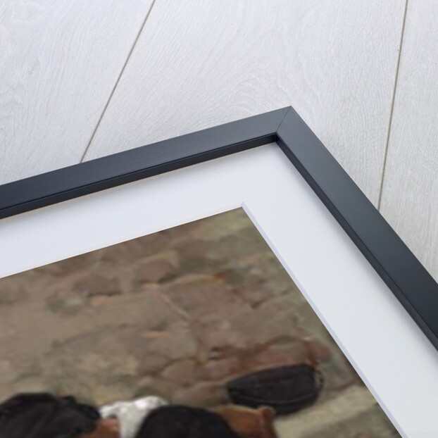 Grandma's Comfort, 1883 by Frederick Brown