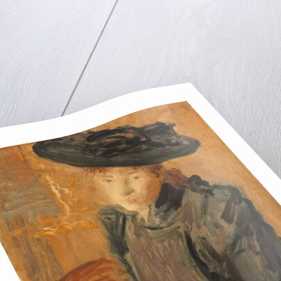 Girl in a Large Hat, 1892 by Philip Wilson Steer