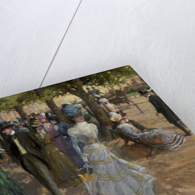 Church Parade, Hyde Park, by John Sanderson Wells