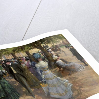 Church Parade, Hyde Park, by John Sanderson Wells