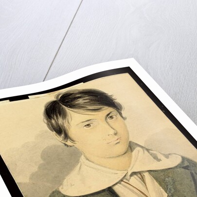 A Portrait of Dante Gabriel Rossetti, 1839-40 by Filippo Pistrucci