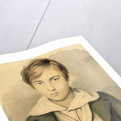 A Portrait of William Michael Rossetti, 1839-40 by Filippo Pistrucci