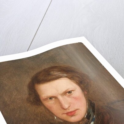 Self Portrait in a Brown Coat, c. 1844 by Ford Madox Brown